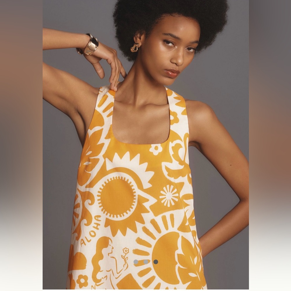 NEW Corey Lynn Calter Sleeveless Scoopneck Mini Dress - Picture 3 of 5